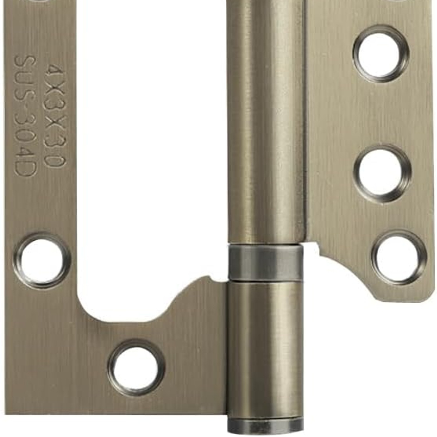 VOLUKA Non Mortise Door Hinges 6 Pack